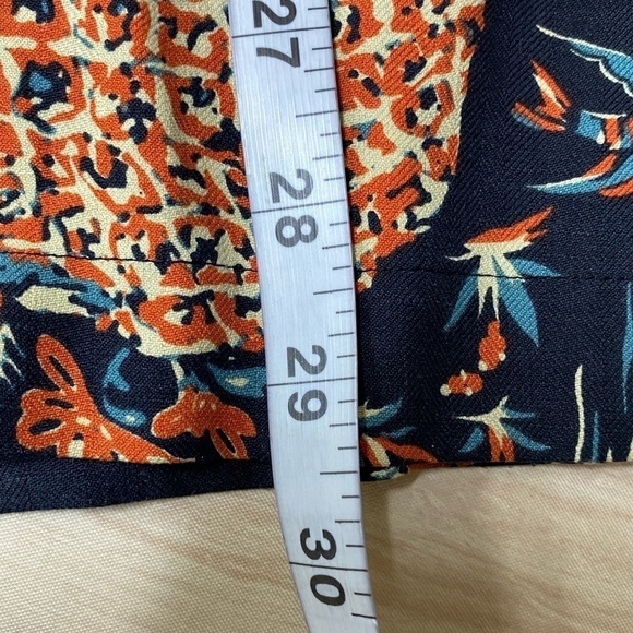 Island Shores Silk Button Up Camp Shirt Black Pineapple Print Size L - Picture 5 of 5